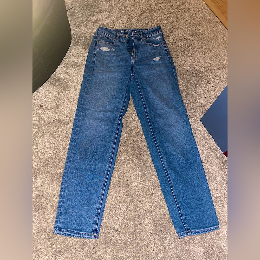 American eagle mom jeans size US 0
